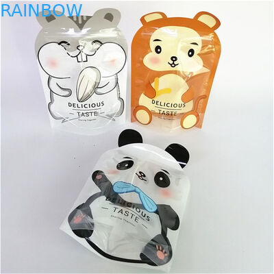 खाद्य ग्रेड स्नैक पैकेजिंग के लिए अनुकूलित जलरोधक मैट एल्यूमीनियम पन्नी स्टैंड अप पाउच