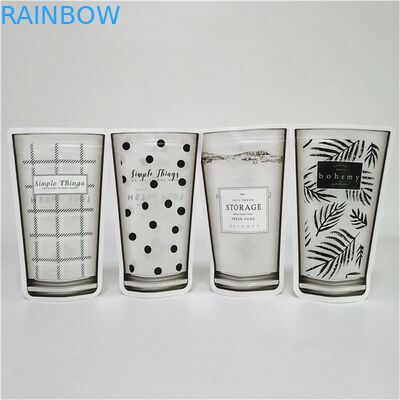 अनुकूलित आकार और डिजाइन आवश्यकताएं जिपर के साथ खड़े हों बैग मैट खत्म एल्यूमीनियम पन्नी Mylar Doypack