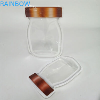 नई डिजाइन बेस्ट सेलिंग कस्टम मोटाई कस्टम लोगो मुद्रित खड़े हो जाओ ज़िपर बैग प्लास्टिक खाद्य सील पैकेजिंग