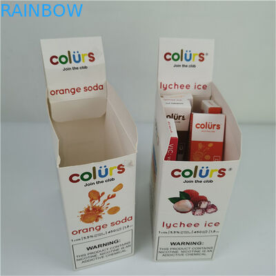 गर्म कस्टम लोगो फाड़ दूर प्रदर्शन बॉक्स कार्डबोर्ड PDQ काउंटर घुमावदार प्रदर्शन बॉक्स