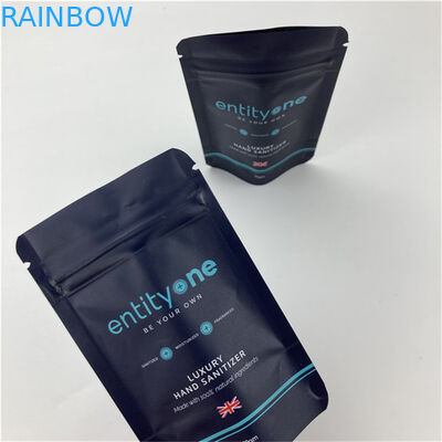 कस्टम लोगो मुद्रित जिपर मैट खत्म एल्यूमीनियम पन्नी Mylar Doypack के साथ खड़े हो जाओ बैग