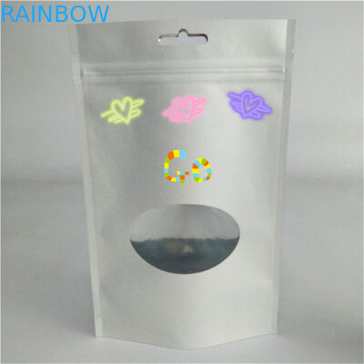 गुणवत्ता आश्वासन रंगीन मुद्रण खाद्य मुहर पैकेजिंग मैट खत्म Mylar प्लास्टिक खड़े बैग अनुकूलित लोगो