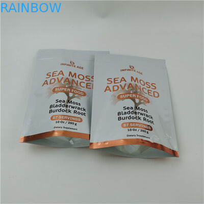 10 रंगों तक स्वीकार्य उपलब्ध आसान आंसू लाइन खड़े हो जाओ बैग थर्मल सील ज़िपर शीर्ष