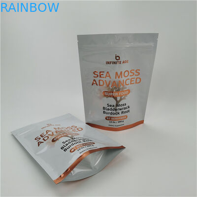 10 रंगों तक स्वीकार्य उपलब्ध आसान आंसू लाइन खड़े हो जाओ बैग थर्मल सील ज़िपर शीर्ष