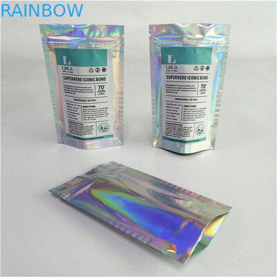 थोक अनुकूलित लोगो डिजिटल मुद्रण प्लास्टिक पीईटी चिकनी उपयुक्त मूल्य ज़िपर के साथ खड़े हुए थैले