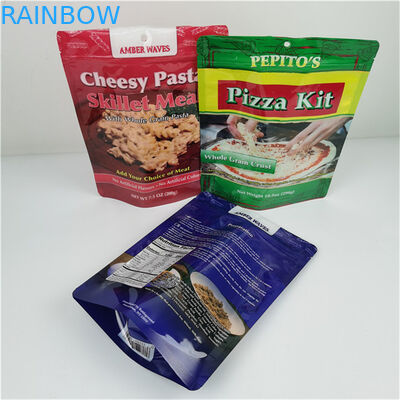 बेस्ट सेलिंग इको फ्रेंडली स्टोरेज कस्टम लोगो मुद्रित स्टैंड अप ज़िपर पॉच रीसेलेबल प्लास्टिक