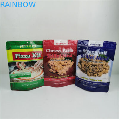 बेस्ट सेलिंग इको फ्रेंडली स्टोरेज कस्टम लोगो मुद्रित स्टैंड अप ज़िपर पॉच रीसेलेबल प्लास्टिक