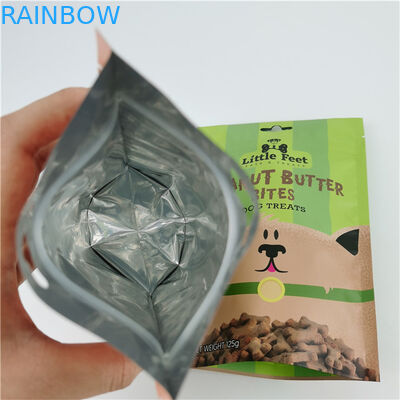 शीर्ष अनुरोधित उत्पाद उच्च गुणवत्ता वाले मैट ज़िपर पालतू भोजन बैग खड़े हो जाओ बैग