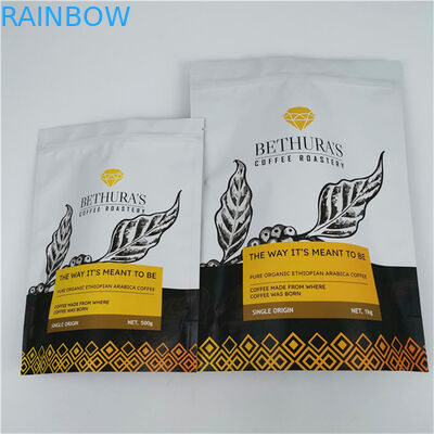 पुनर्नवीनीकरण योग्य फैशन पैक एल्यूमीनियम पन्नी Mylar पाउच गर्मी सील सील हैंडल जरूरतों