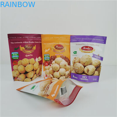 खाद्य पैकेजिंग अनुकूलित आकार रंगीन मुद्रण के साथ एल्यूमीनियम पन्नी Mylar थैली