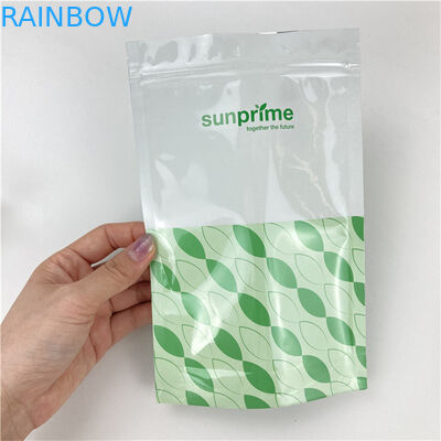 मैट पीईटी/पीई ज़िपर फूड डॉयपैक