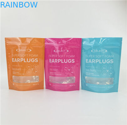 रंगीन मुद्रण लीक प्रूफ पैकेजिंग बैग कस्टम मोटाई 10 रंग तक स्वीकार्य उपलब्ध