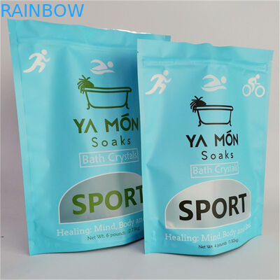 लीक प्रूफ मैट फिनिश Mylar Doypack के साथ खिड़की अनुकूलित आकार और डिजाइन आवश्यकताओं