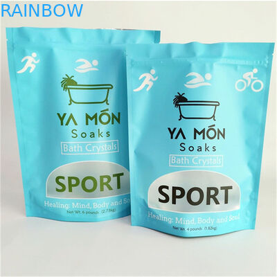 लीक प्रूफ मैट फिनिश Mylar Doypack के साथ खिड़की अनुकूलित आकार और डिजाइन आवश्यकताओं