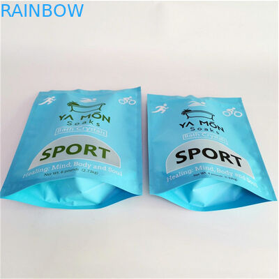 लीक प्रूफ मैट फिनिश Mylar Doypack के साथ खिड़की अनुकूलित आकार और डिजाइन आवश्यकताओं