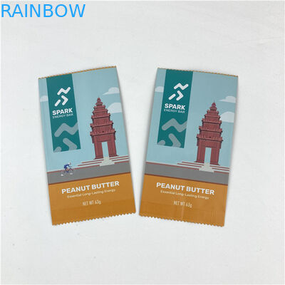 कस्टम डिजाइन आसान आंसू लाइन तीन पक्षों सील Mylar पैकेजिंग बैग स्वीकार 10 रंगों तक उपलब्ध