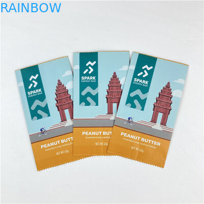 कस्टम डिजाइन आसान आंसू लाइन तीन पक्षों सील Mylar पैकेजिंग बैग स्वीकार 10 रंगों तक उपलब्ध