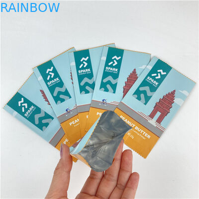 कस्टम डिजाइन आसान आंसू लाइन तीन पक्षों सील Mylar पैकेजिंग बैग स्वीकार 10 रंगों तक उपलब्ध