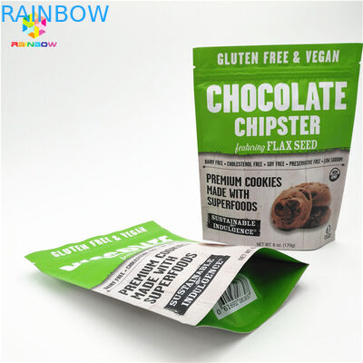 खाद्य पैकेजिंग बैग चिकनी गंध सबूत नमी सबूत एल्यूमीनियम पीई सामग्री स्नैक पैकेजिंग के लिए