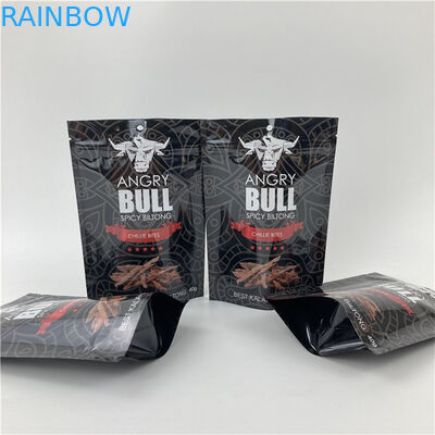 सीप ग्रूव के साथ लीक प्रूफ स्टैंड अप पॉच/डिजिटल प्रिंटेड पैकेजिंग पॉच