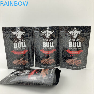 सीप ग्रूव के साथ लीक प्रूफ स्टैंड अप पॉच/डिजिटल प्रिंटेड पैकेजिंग पॉच