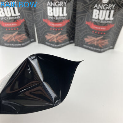 सीप ग्रूव के साथ लीक प्रूफ स्टैंड अप पॉच/डिजिटल प्रिंटेड पैकेजिंग पॉच