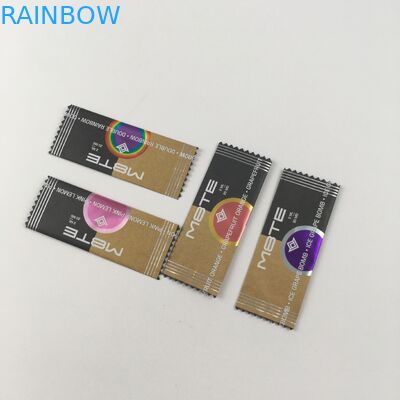 खाली लचीला लेमिनेटेड सील तकिया बैग फ्रीजर खाद्य के लिए चॉकलेट पैकेट