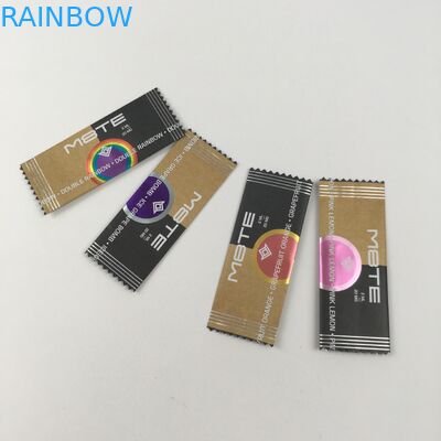 खाली लचीला लेमिनेटेड सील तकिया बैग फ्रीजर खाद्य के लिए चॉकलेट पैकेट