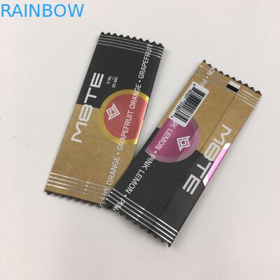 खाली लचीला लेमिनेटेड सील तकिया बैग फ्रीजर खाद्य के लिए चॉकलेट पैकेट