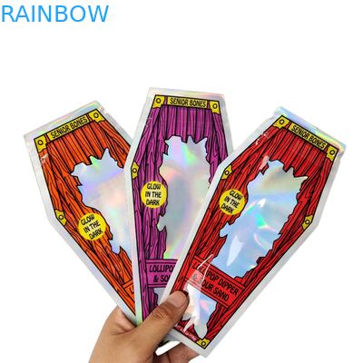 तंबाकू का पत्ता कैंडी बिस्कुट गमदार सूखा फूल जड़ी बूटी ग्राबा पत्ता डाई कट 3.5 ग्राम मायलर बैग