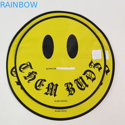 अियमित 3.5g 7g मायलर बैग ज़िपर के साथ अंदर प्रिंटिंग एल्यूमीनियम पन्नी गंध प्रूफ खाद्य प्लास्टिक सैशे