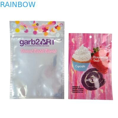 कस्टम डिजाइन स्व-सीलिंग आर्द्रता-प्रूफ हीट-सील ज़िपर पारदर्शी फ्रंट एल्यूमीनियम पन्नी वापस चीनी के लिए Mylar प्लास्टिक बैग