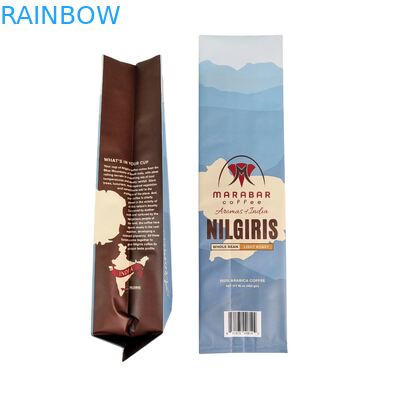 वाल्व के साथ कस्टम स्टैंड अप ज़िपर कॉफी बीन बैग