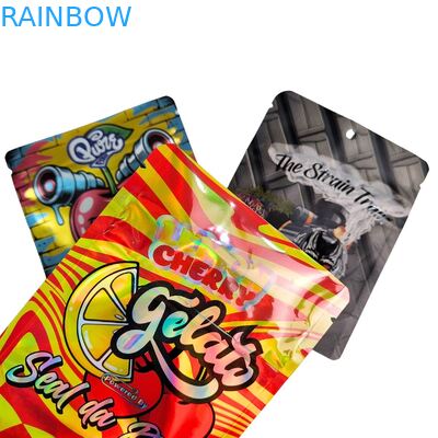 मशरूम चॉकलेट बार पैकेजिंग गमी 8th कैली फूड डॉयपैक मायलर बैग 3.5 कैली पैक खाद्य पैकेजिंग बैग 3 साइड सील