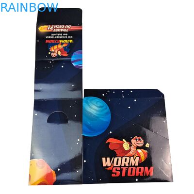 कस्टम रिटेल डिस्प्ले फोल्डेबल 3.5g पेपर बॉक्स के लिए नाश्ता तत्काल सूखे फल अखरोट अनाज अनाज खाद्य पैकेजिंग