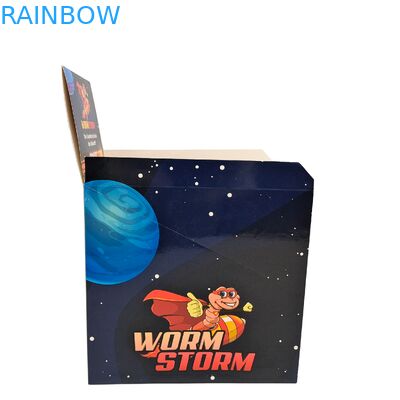 कस्टम रिटेल डिस्प्ले फोल्डेबल 3.5g पेपर बॉक्स के लिए नाश्ता तत्काल सूखे फल अखरोट अनाज अनाज खाद्य पैकेजिंग