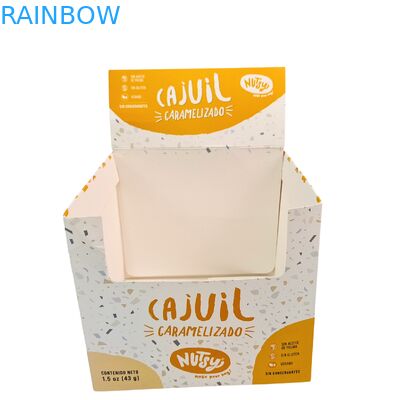 कस्टम रिटेल डिस्प्ले फोल्डेबल 3.5g पेपर बॉक्स के लिए नाश्ता तत्काल सूखे फल अखरोट अनाज अनाज खाद्य पैकेजिंग