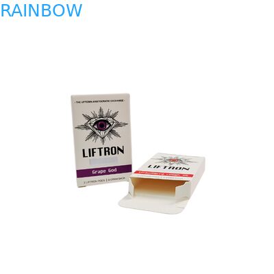 बायोडिग्रेडेबल फोल्डिंग क्राफ्ट पेपर बॉक्स फूड ग्रेड एम्बॉसिंग स्टोरेज पैकेजिंग के लिए मोमबत्ती कैंडी फोल्डिंग कार्डबोर्ड बॉक्स