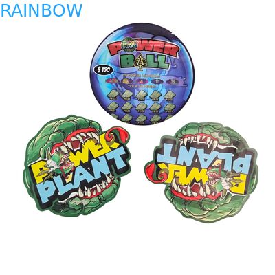 3 तरफ़ा सील चाइल्ड रेज़िस्टेंट होलोग्राफिक माइलर बैग एल्यूमीनियम फ़ॉइल स्नैक पैकेजिंग बैग