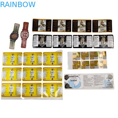 चिपकने वाला विनाइल पीवीसी पेपर स्टिकर वाटरप्रूफ यूवी होलोग्राम मुद्रित व्यक्तिगत लोगो पैकेजिंग स्क्रैपबुक पेपर के लिए लेबल