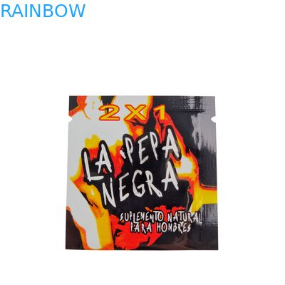 गोलियों, टैबलेट और औषधीय कैप्सूल के लिए कस्टम आकारों के साथ खाद्य-ग्रेड हीट सील प्लास्टिक जिपर बैग
