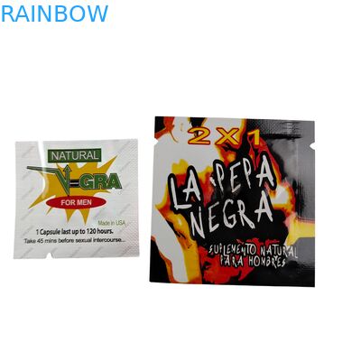 गोलियों, टैबलेट और औषधीय कैप्सूल के लिए कस्टम आकारों के साथ खाद्य-ग्रेड हीट सील प्लास्टिक जिपर बैग