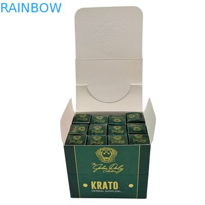 पुनर्नवीनीकरण योग्य क्राफ्ट पेपर क्राफ्ट स्नैक के लिए क्राफ्ट बॉक्स कुकीज़ के लिए एनर्जी बार कॉस्मेटिक कार्डबोर्ड काउंटर डिस्प्ले पैकेजिंग स्पंज