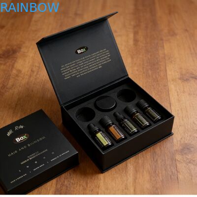 थोक कस्टम लक्जरी कॉस्मेटिक फ़ोल्डर्स चुंबकीय उपहार ईवा फोम इंसर्ट मैट लैमिनेशन बायोडिग्रेडेबल सामग्री इत्र शिल्प के लिए