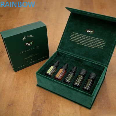 थोक कस्टम लक्जरी कॉस्मेटिक फ़ोल्डर्स चुंबकीय उपहार ईवा फोम इंसर्ट मैट लैमिनेशन बायोडिग्रेडेबल सामग्री इत्र शिल्प के लिए