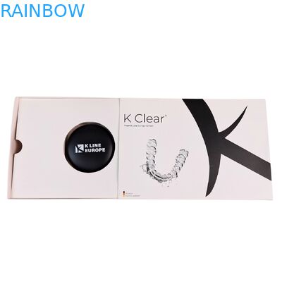 फ़ैक्टरी कस्टम साइज़ बायोडिग्रेडेबल फ़ोल्डर्स क्राफ्ट पेपर खाली दांत एलाइनर केस वॉच ज्वेलरी गिफ्ट मैग्नेटिक बॉक्स एम्बॉसिंग के साथ