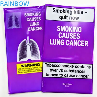 प्री-रोल्ड बैग ज़िपलॉक खाद्य पैकेजिंग खाद्य ग्रेड तीन पक्षीय सील बैग तंबाकू के लिए प्लास्टिक Mylar बैग