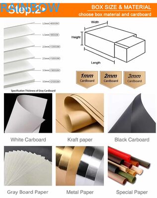 स्पष्ट विंडो डिस्प्ले और खाद्य पैकेजिंग के लिए 350 ग्राम मोटाई के साथ कस्टम आकार का पेपर बॉक्स