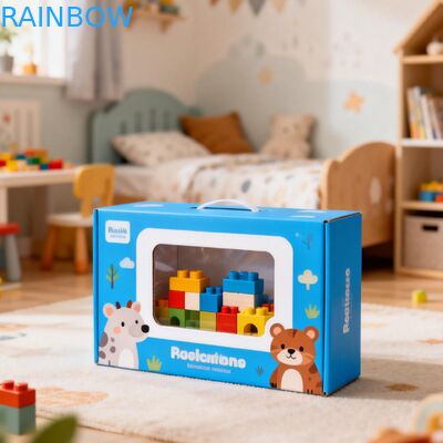 स्पष्ट विंडो डिस्प्ले और खाद्य पैकेजिंग के लिए 350 ग्राम मोटाई के साथ कस्टम आकार का पेपर बॉक्स