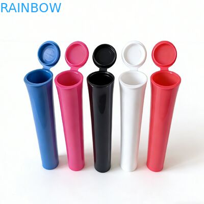 Customized Child Resistant Plastic Tube with Airtight Sealing and Customizable Printing for Cigar Pop Top Tubes